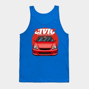 Civic Crew (red) Tank Top